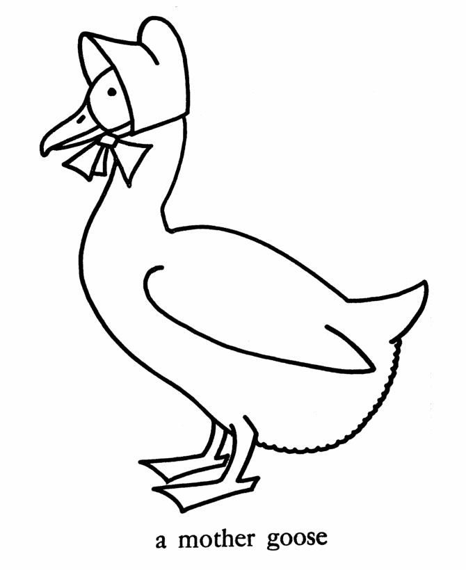 670x820 Goose Coloring Page Canada Goose Coloring Page Birds