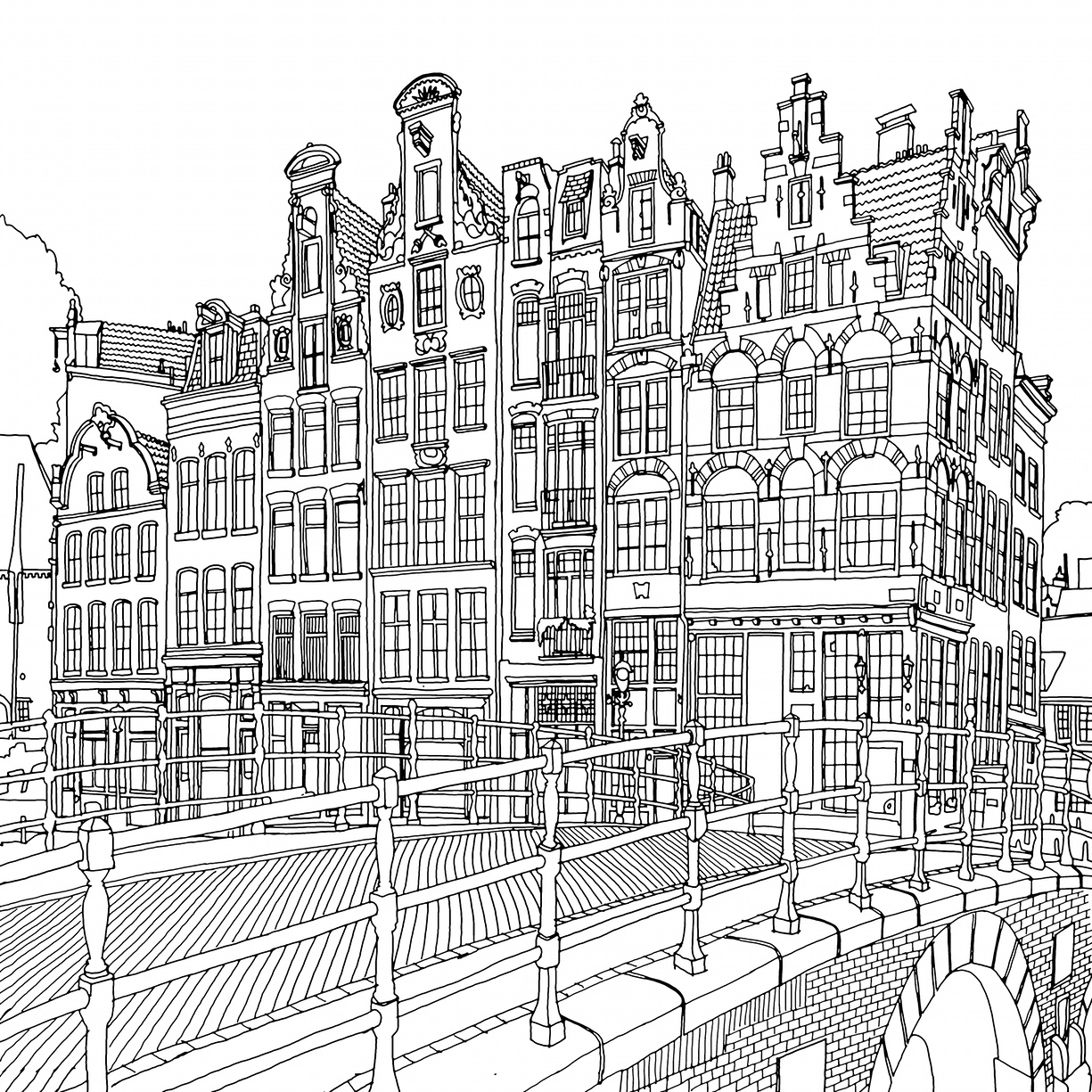 1225x1225 Keizersgracht Canal, Amsterdam, Netherlands. Steve Mcdonald'S