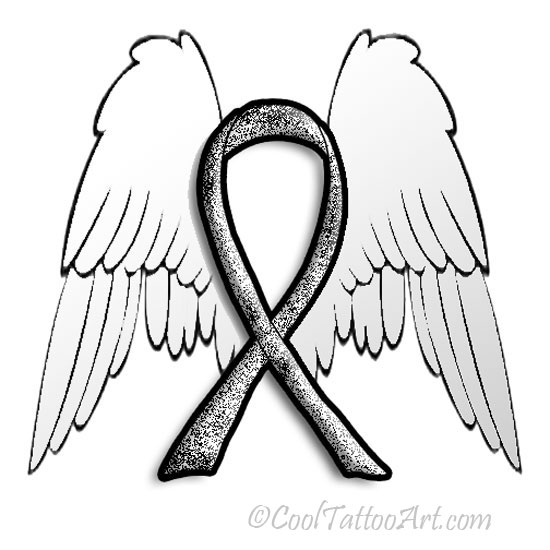 550x550 Cancer Ribbon Tattoos Art Designs Cooltattooarts