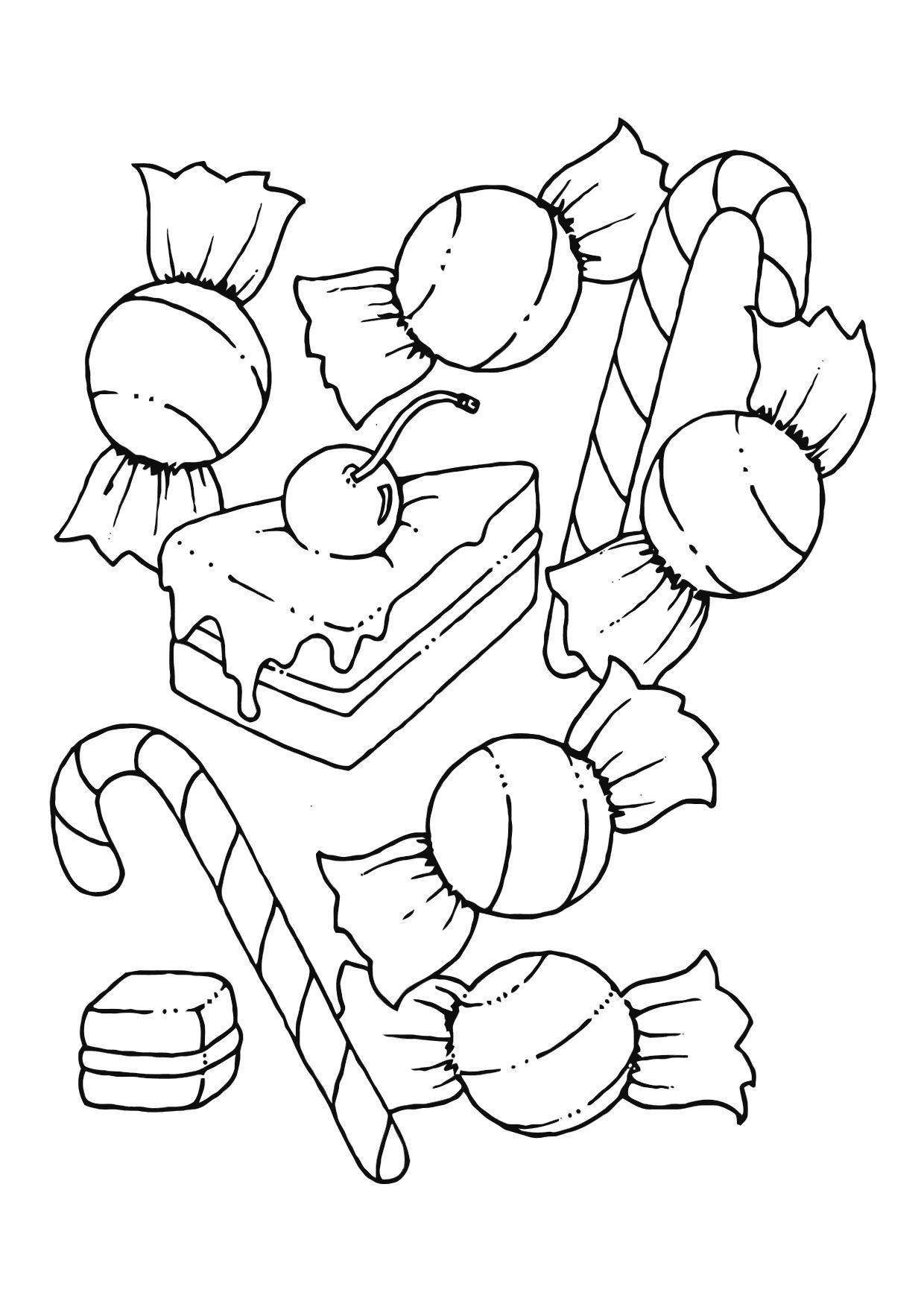 1240x1750 Coloring Page Candy