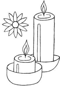 208x300 Diwali Candles Drawing Ideas And Images Happy Diwali Wallpapers