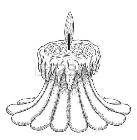 439x450 Drawn Candle