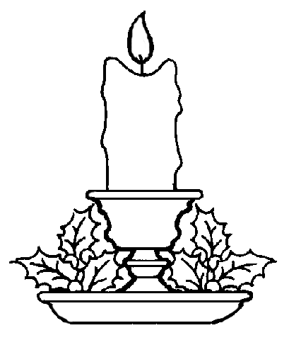 409x480 Astonishing Candle Coloring Page Pages For Candles Kids Drawing