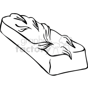 300x300 Royalty Free Candybar Outline 383035 Vector Clip Art Image