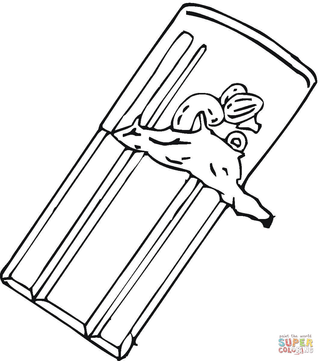 1064x1200 Candy Bar Coloring Page
