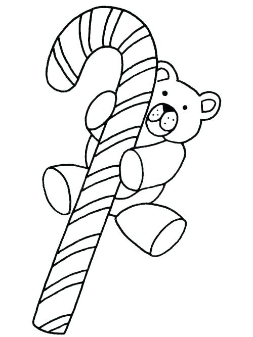 500x667 Lovely Candy Cane Coloring Page For Candy Canes Coloring Pages 67