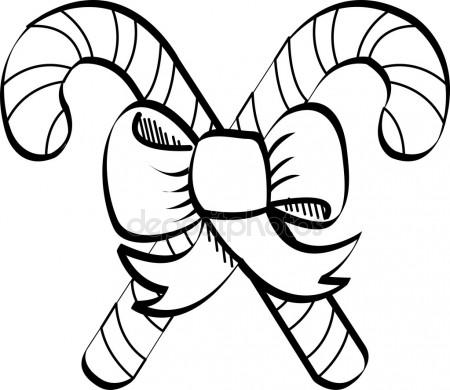 450x390 Candy Cane Clip Art Stock Vector Clipartguy