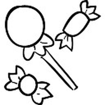 338x338 Drawn Candy Outline