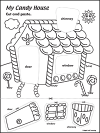 200x266 Candy House Activity Maple Leaf Learning Library