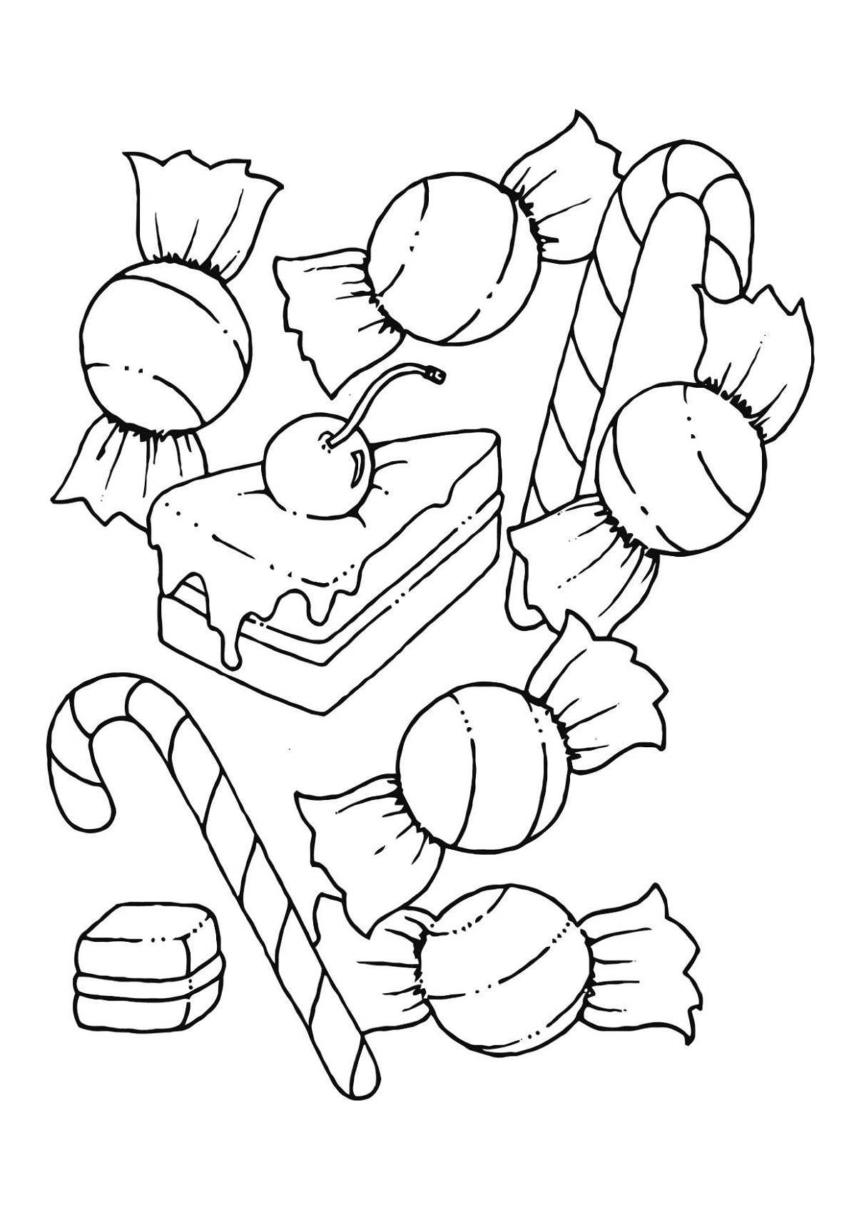 1204x1700 Candyland Coloring Pages For Kids Activity Shelter Coloring