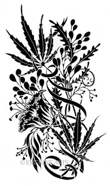 355x600 Sweet Pot Leaf Art Book Club Leaf Art, Cannabis