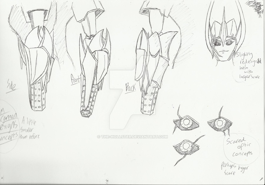 900x627 Synchronize Doodles Arm Cannon + Scarred Optic By Thehollster