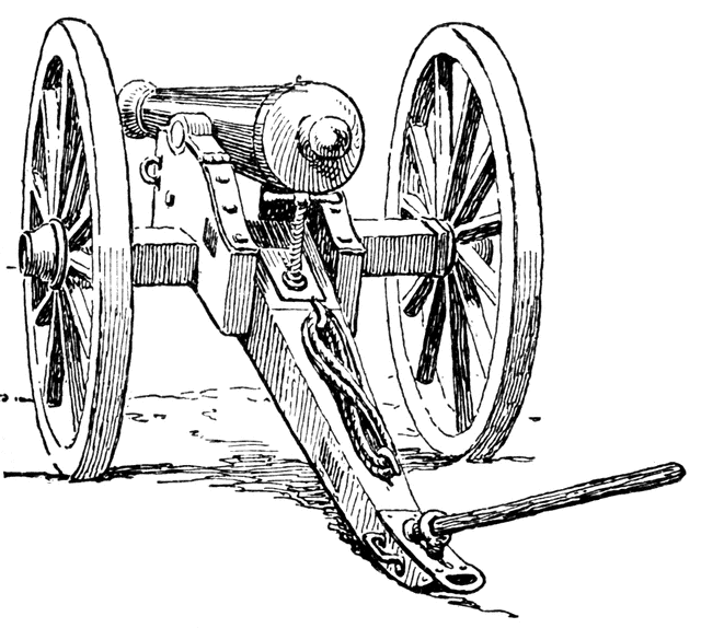 640x574 Cannon Clipart Etc