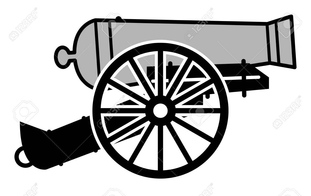 1300x820 Cannon Sign Royalty Free Cliparts, Vectors, And Stock Illustration