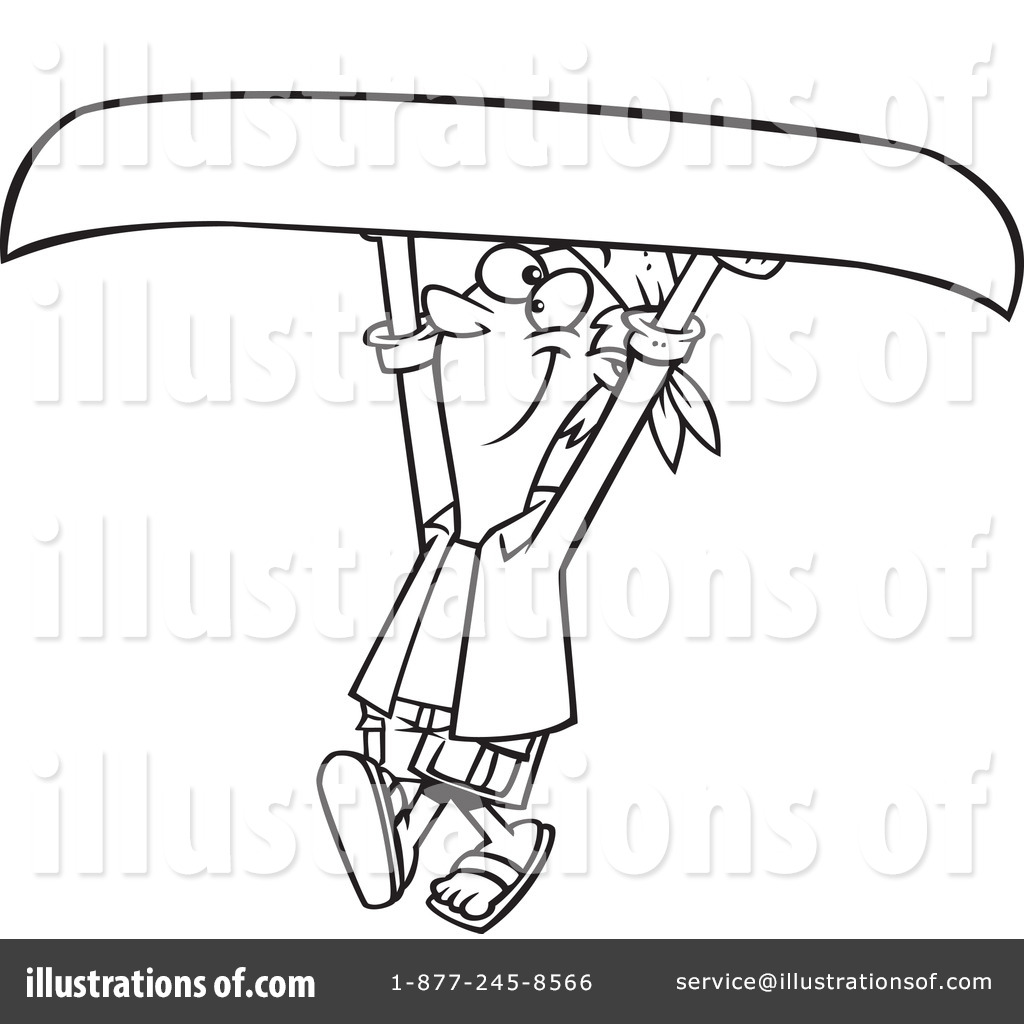 1024x1024 Canoe Clipart