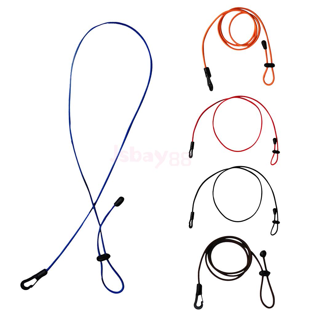 1024x1024 47 Kayak Canoe Paddle Leash Clip Safety Fishing Rod Tether Holder