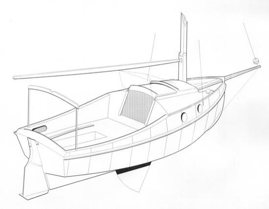 550x428 Pocket Cruiser Woodenboat Boat Plans, Boating
