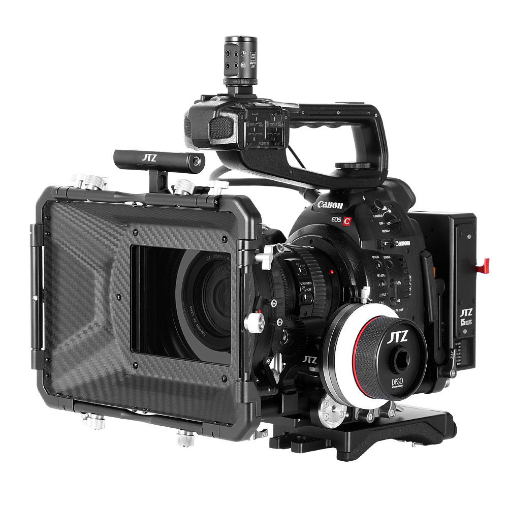 1000x1000 Jtz Dp30 Cage Baseplate Rig For Canon Eos C500 C300 C100 Mark Ii 2