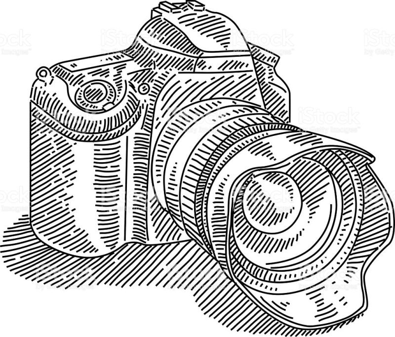 800x682 Dslr Camera Clipart