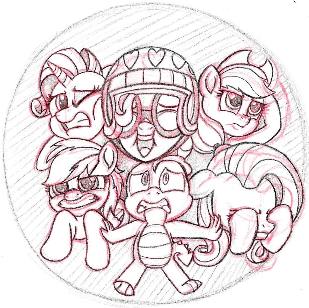 1024x1021 Mlp Movie Canon Scene Re Draw Equestria Amino