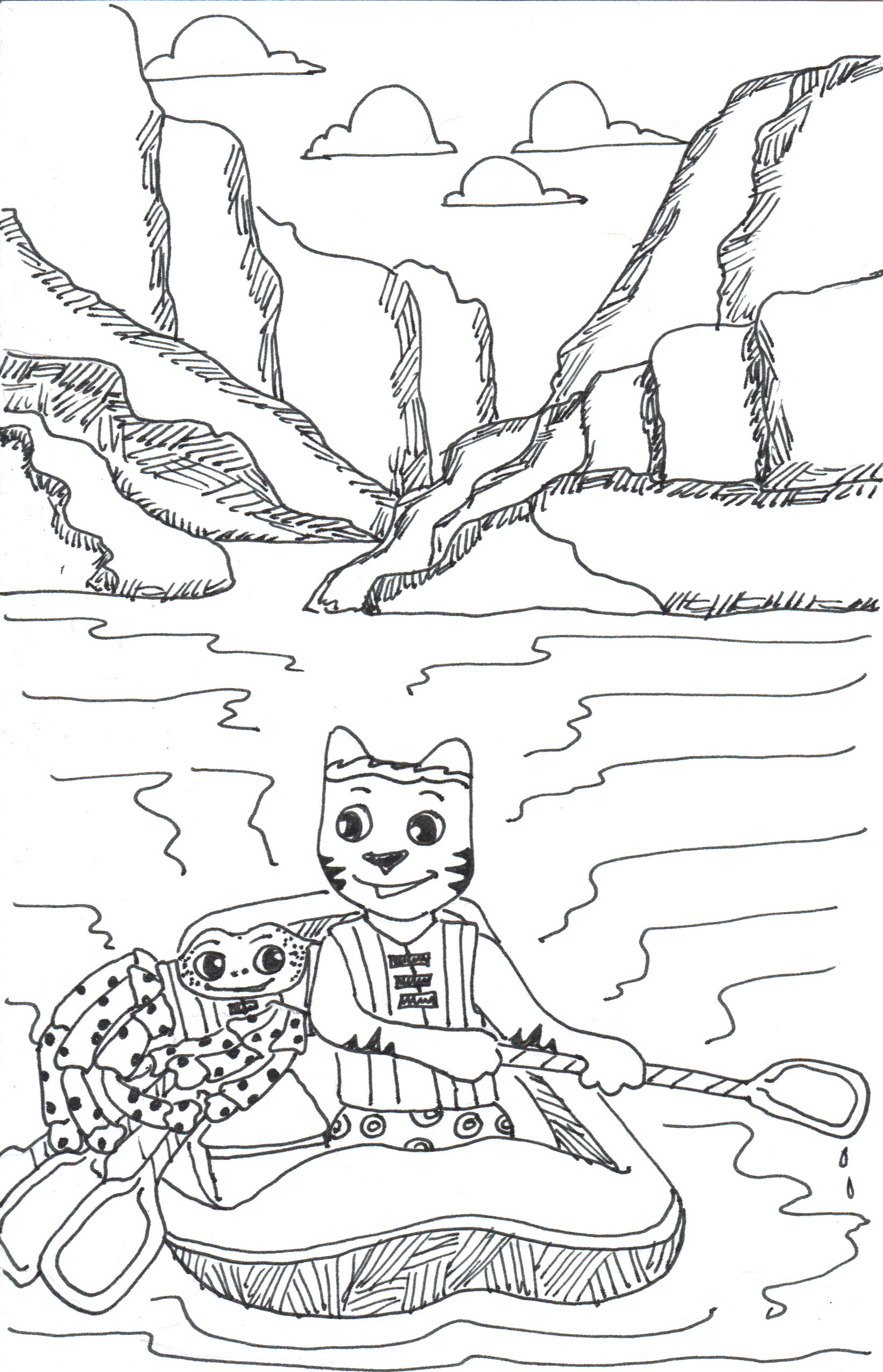 1641x2548 Rafting The Grand Canyon. What A Cat! The Crafty Sisters