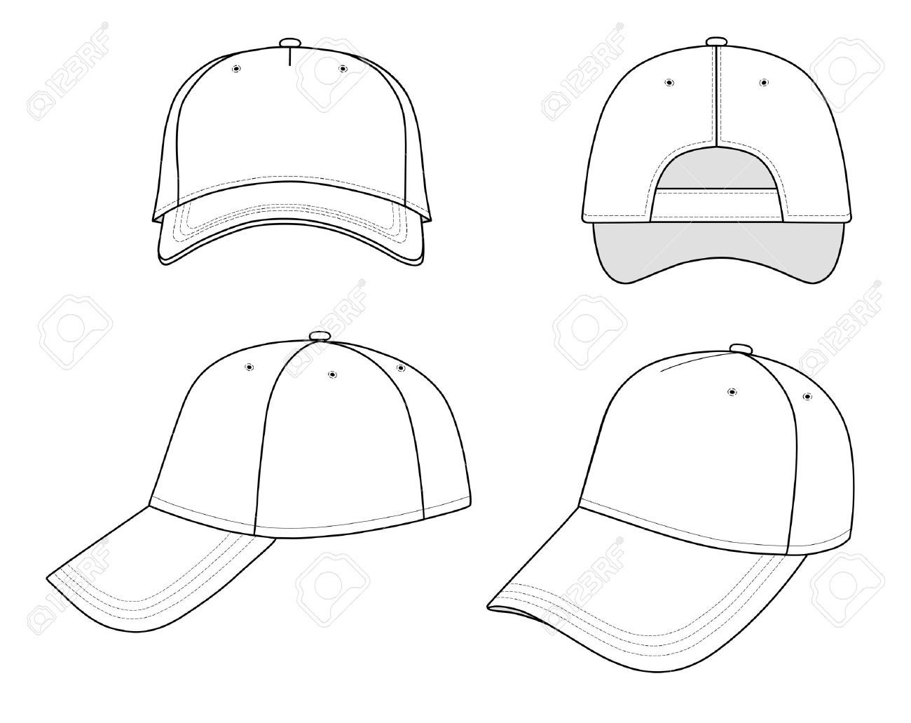 1300x1031 Sport For Gt Baseball Hat Drawing Inquiry Based Learning