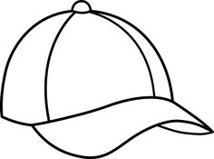 236x175 Caps Images Color Pages Baseball Cap Line Art