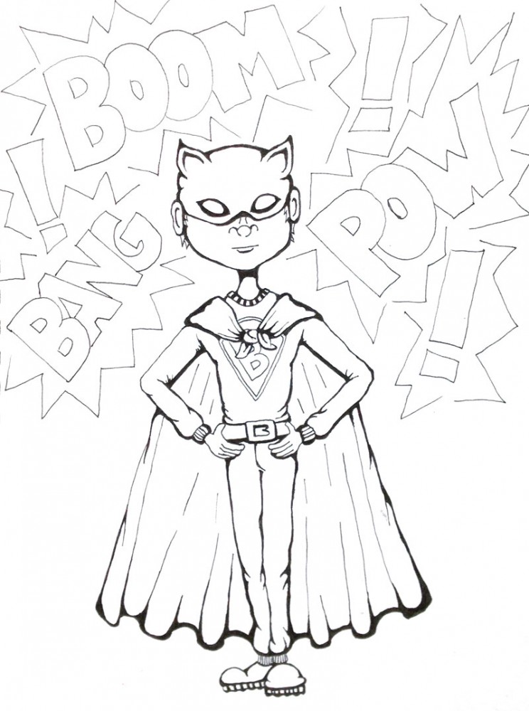 744x1000 Three Drawings Of Slightly Creepy Children Nicole Steffen Design