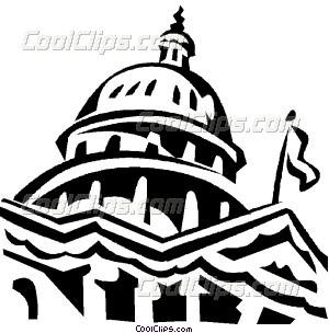 300x304 Capitol Building In Washington Vector Clip Art