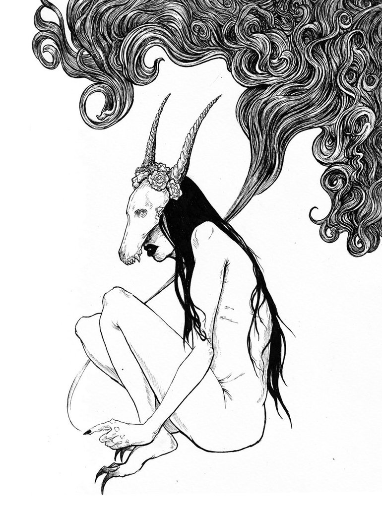 770x1038 Feral Zodiac Capricorn By Kickyeah