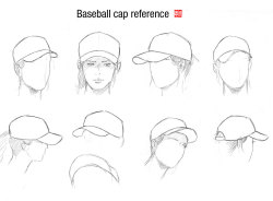 250x184 Hat Drawing Art Draw Clothes Hats Human Cap Clothing Baseball