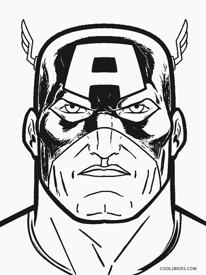788x1050 Free Printable Captain America Coloring Pages For Kids Cool2bkids