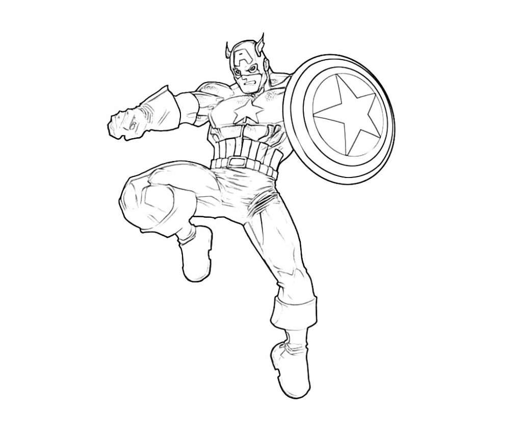 Captain America Shield Drawing at GetDrawings | Free download