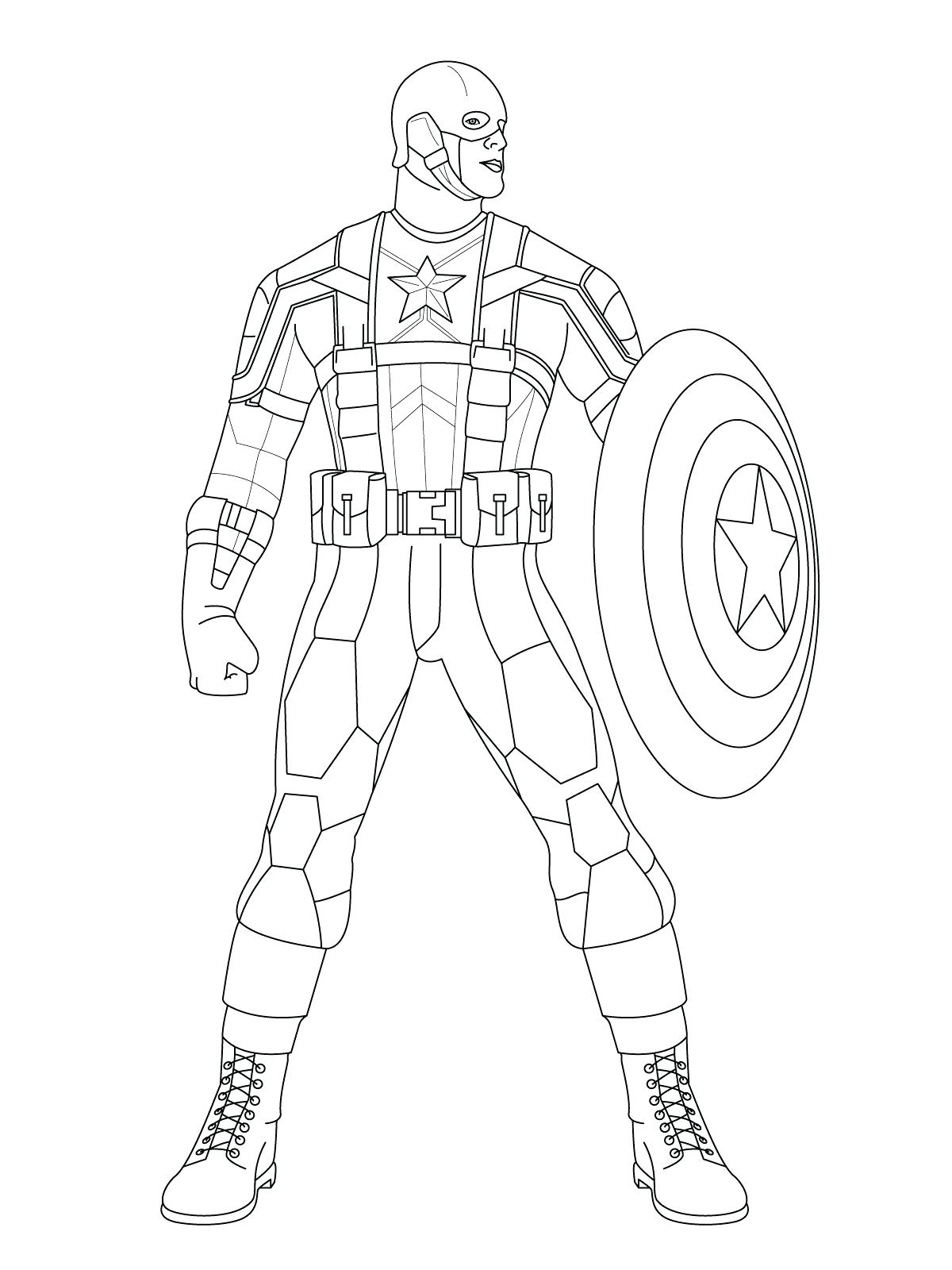 1200x1600 Coloring Captain America Shield Coloring Page Attack With Amazing