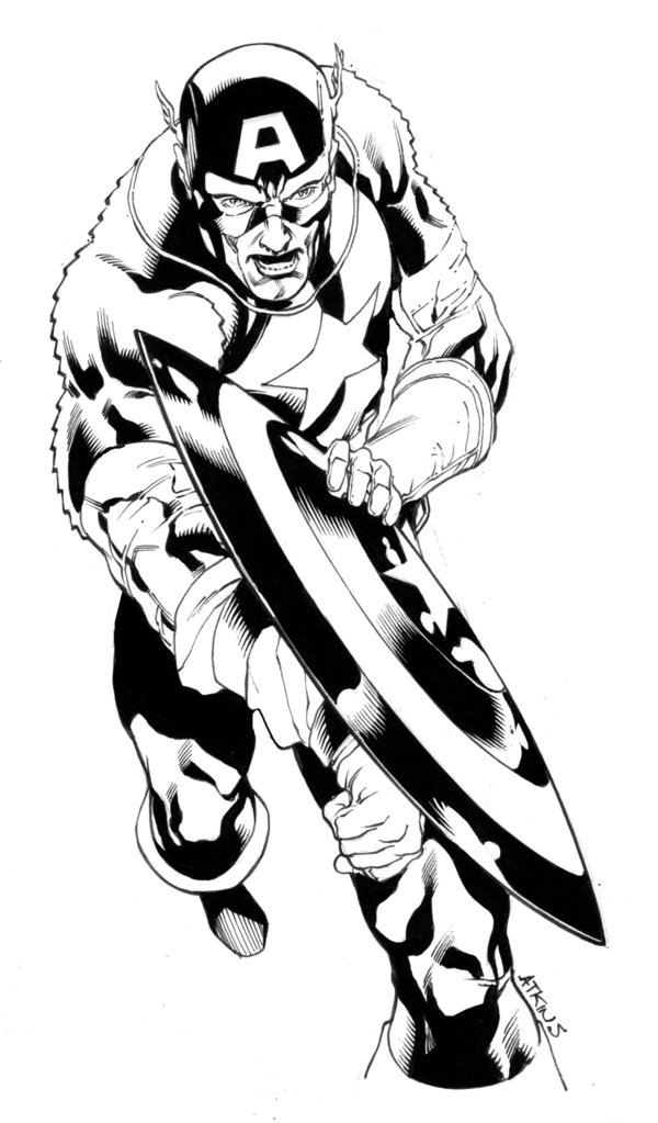 600x1023 Captain America Sotd By Robertatkins