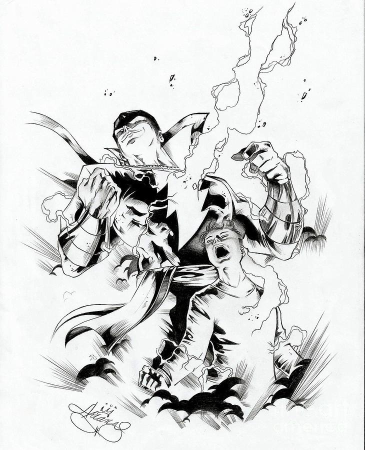 730x900 Captain Marvel Drawing By Ariana Bannister