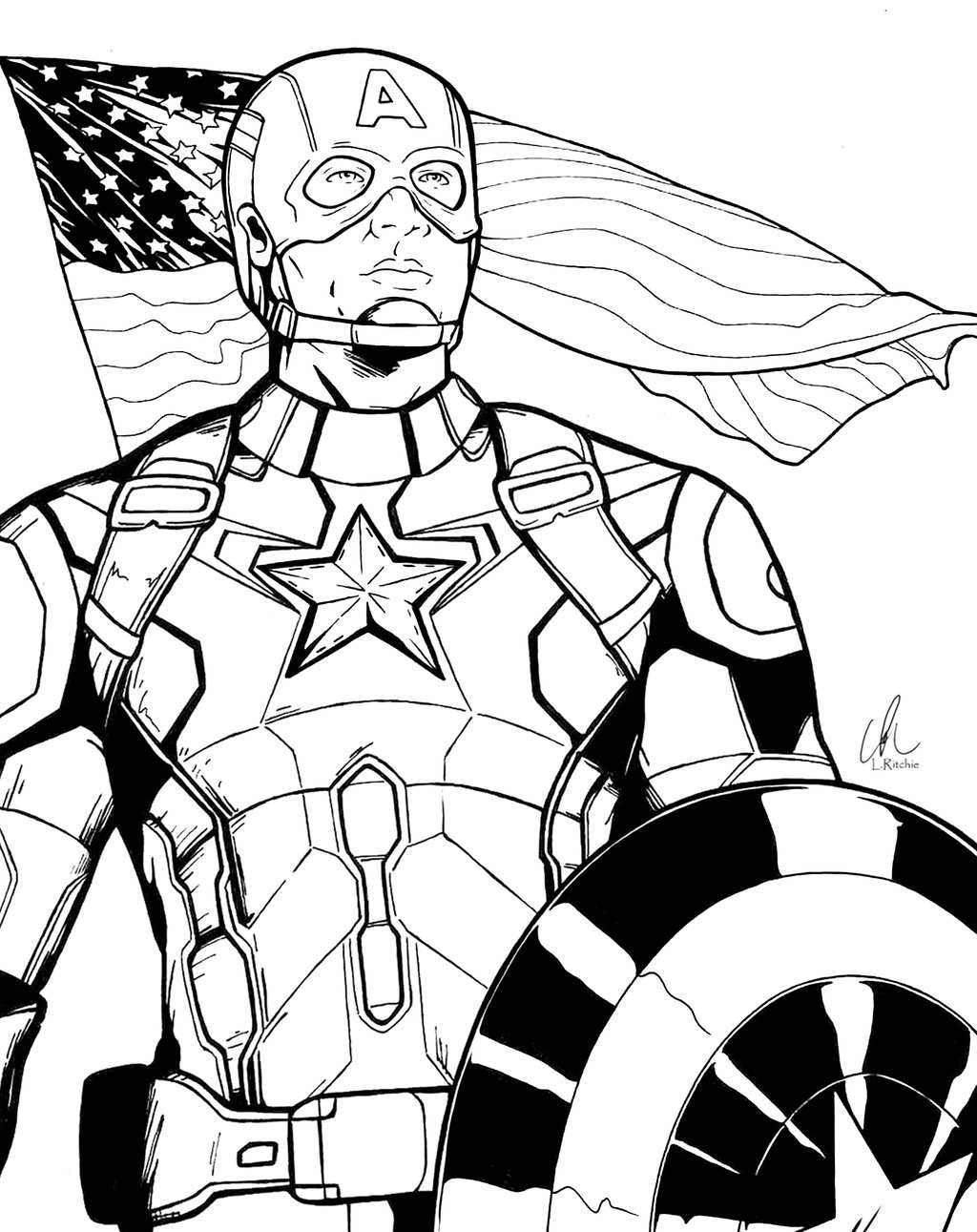 1024x1291 Captain America Age Of Ultron By Shepard137