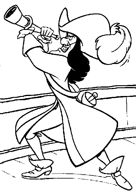 captain hook drawing at getdrawings  free for