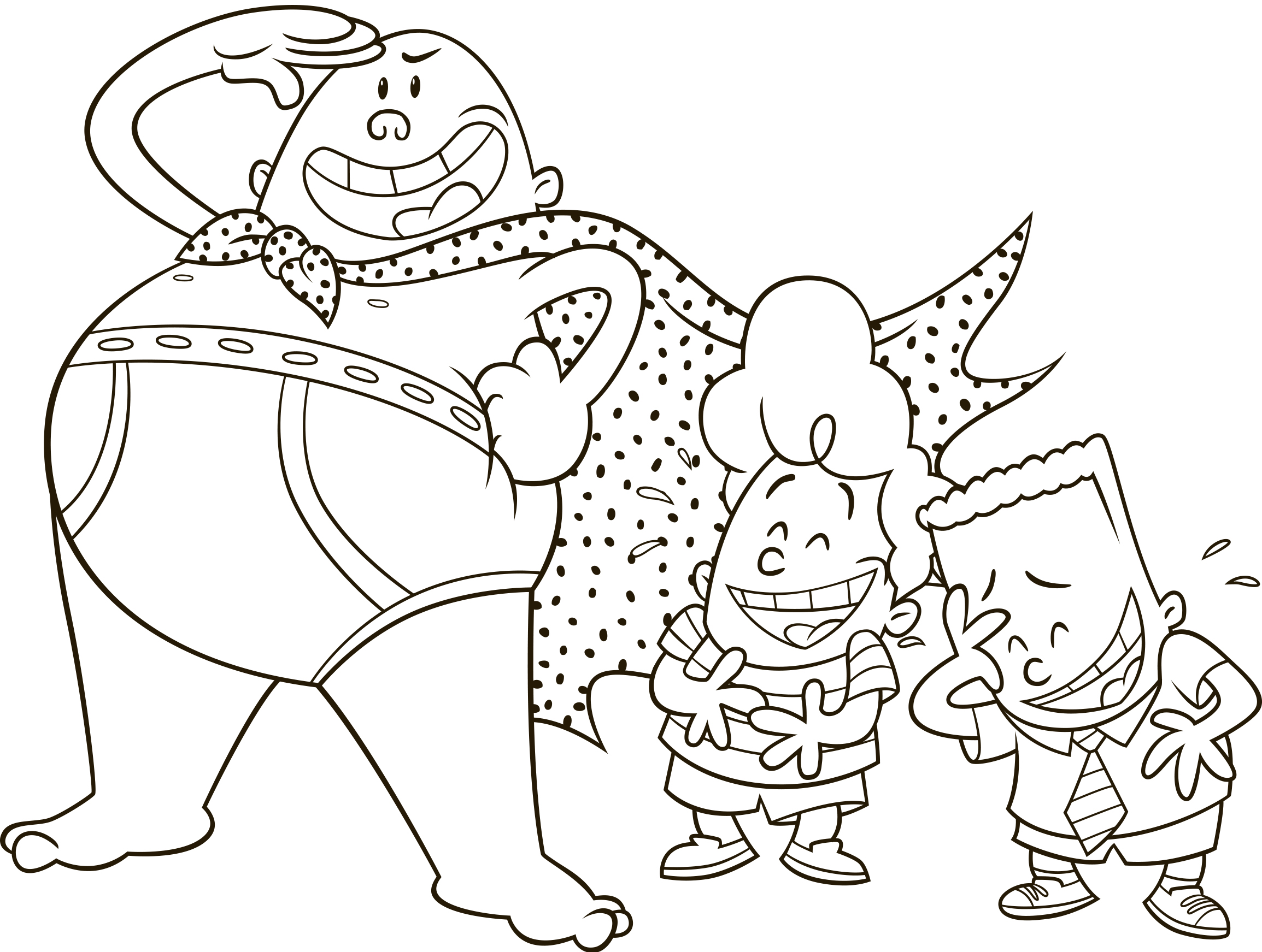 2309x1743 Coloring Pages Captain Underpants Coloring Pages Captain