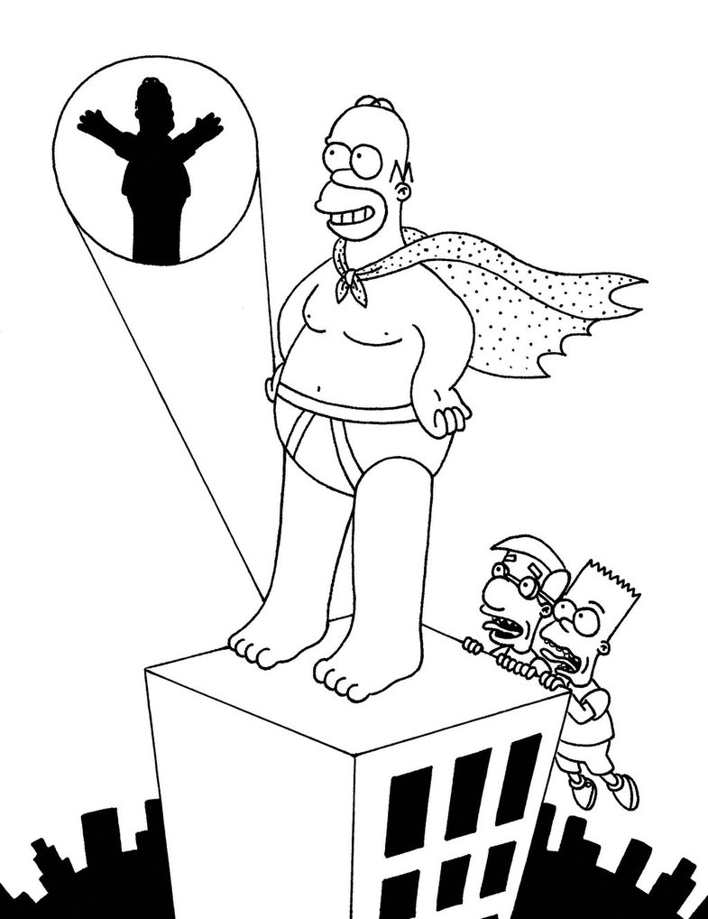785x1018 The Simpsons' Captain Underpants By Streetgals9000