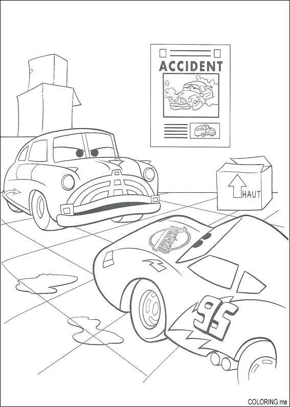 567x794 Car Crash Coloring Pages Printable Race Car Coloring Pages