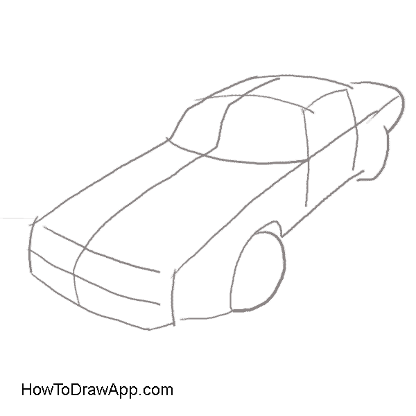 600x600 How To Draw A Pontiac Firebird Trans Am In Easy Steps