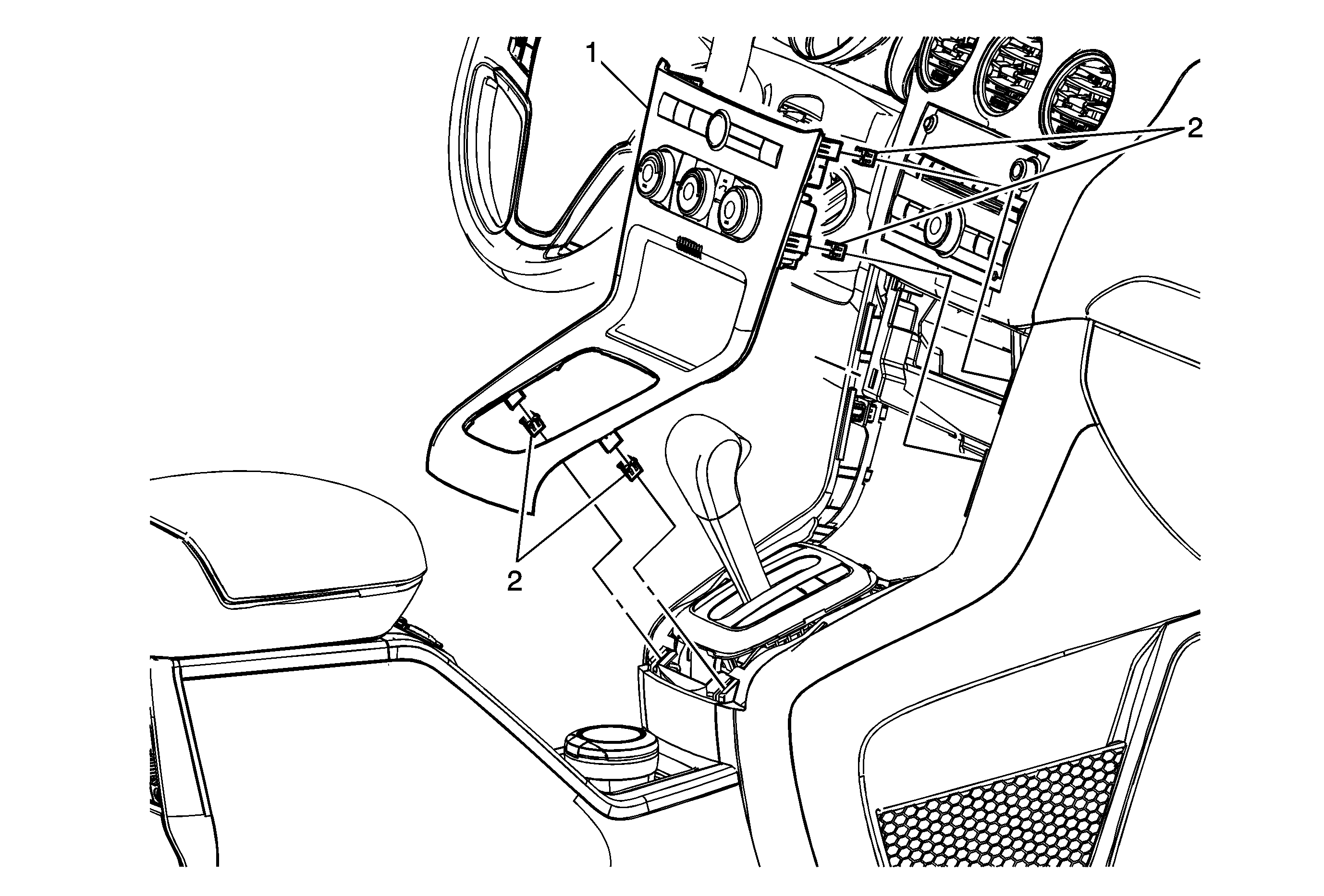 2756x1866 How Do You Remove The Center Console On Dash To Get To Rear Wiper