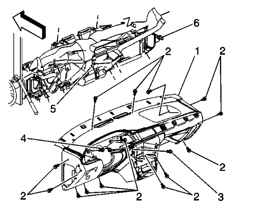 529x451 Pontiac G6 Dashboard Removal