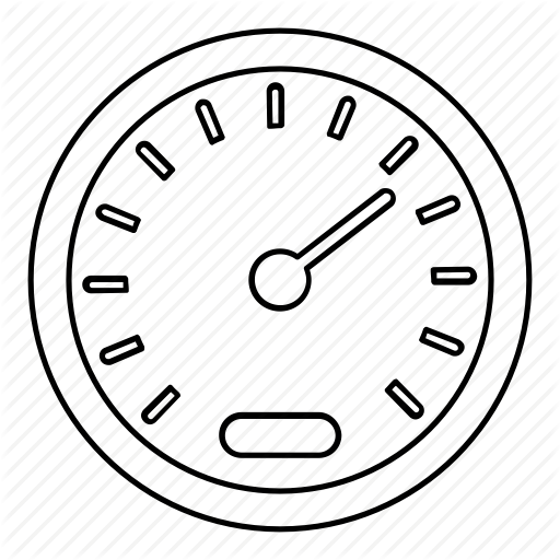 512x512 Car, Dashboard, Gauge, Speed, Speedometer, Vehicle Icon Icon