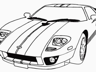 320x240 Cars To Colour In And Print Car Coloring Pages On Car Drawing