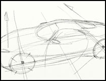 210x160 Concise Car Sketching Review