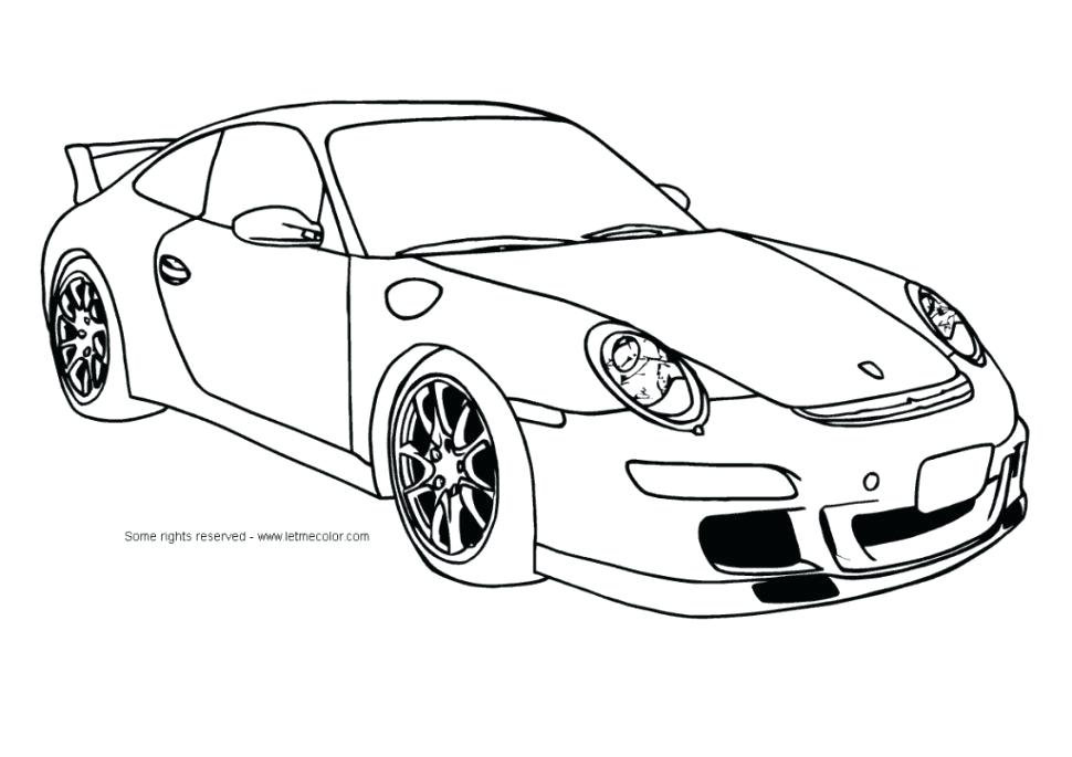 970x685 Super Car Coloring Pages Genesisar.co