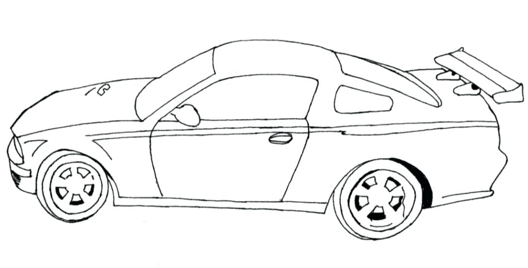 1088x552 Simple Car Coloring Pages Online For Kids Free Cars Luxury Sheets