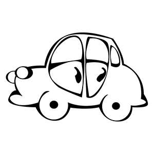 300x300 Free Printable Car Coloring Pages For Kids